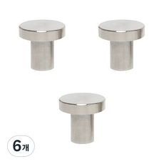 五金海洋 1孔把手 Link 銀色 小, 6個