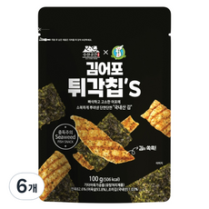 SEA STORE ROOM 炸海苔魚脯脆片, 100g, 6包