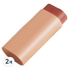 Rich Ssalbong 攜帶式3格星期藥盒 粉紅色 4.7 x 10.3 x 2.8cm, 2個