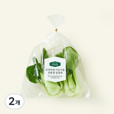 프리미엄 이유식용 친환경 청경채, 50g, 2개