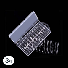 달모아 셀프 연장 네일팁 240p, 스텔레토, 3개