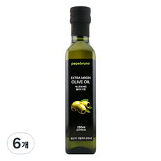 Pepebruno 特級初榨橄欖油, 6個, 250ml