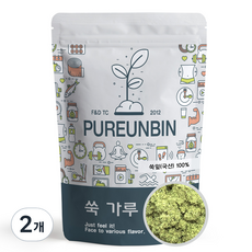 푸른빈 쑥 가루, 500g, 2개