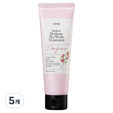 댕기머리 멜로우 퍼퓸 노워시 트리트먼트, 120ml, 5개