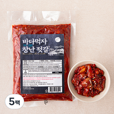 바다먹자 창난 젓갈, 300g, 5개