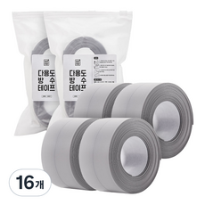 Cleanboss 多用途防水膠帶 灰色, 16個