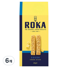 ROKA 高達起司棒, 6個, 80g