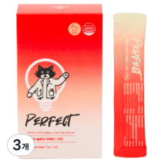 닥터펠리스 고양이 데일리 솔루션 퍼펙트 스틱 치킨, 15회분, 종합영양제, 3개