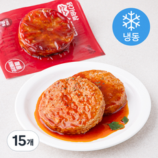 아임닭 닭가슴살 소스 스테이크 매콤바베큐맛 (냉동), 100g, 15개