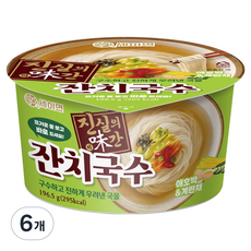 Seimyeon 真味間 宴會麵, 196.5g, 6個