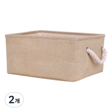 DAYOFF 織物存儲整理器, 米色, 2個