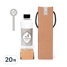 Glassdomae DT400 PET瓶包裝組, 13號, 400ml, 20組