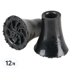 Dr.Pellis J 拐杖/手杖 替換橡膠腳套 22mm, B黑色, 12個