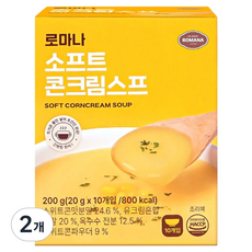 ROMANA 柔軟玉米濃湯 10入, 2個, 200g