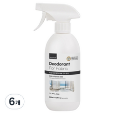 PAUCHON 纖維除臭劑 無香, 6個, 500ml