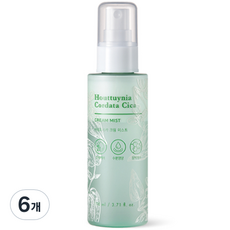 TONYMOLY 魚腥草積雪草水潤乳霜噴霧, 110ml, 6瓶