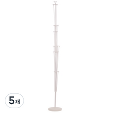풍선 스탠드 거치대 160cm, 반투명, 5개