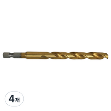 스마토 하이스코팅 드릴 육각생크 5mm C3204519, 4개
