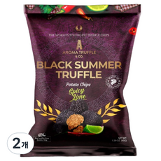 AROMATRUFFLE Black Summer黑松露洋芋片 香辣萊姆, 2個, 45g