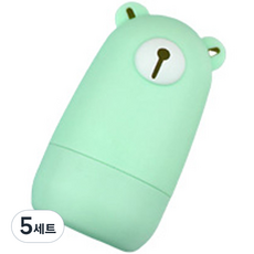 The Living 嬰幼兒小熊指甲剪套組, 5套, 綠色