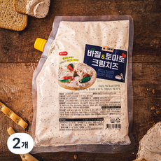 로젠 바질 토마토 크림치즈, 1kg, 1개입, 2개