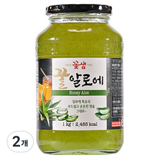 꽃샘 꿀알로에, 1kg, 2개