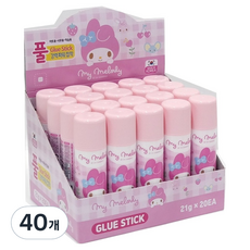 buyhearts 美樂蒂固體膠, 40個, 21g