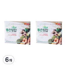 다모아 위생 비닐장갑 알뜰형 300p, 300개입, 6개