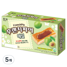 해태제과 후렌치파이 매실 과자, 5개, 192g