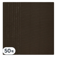 MaDaKkuMi 彩色瓦楞紙, 07 棕色(瓦楞紙), 隨機出貨(收納袋), 50個