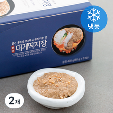 설래담 붉은 대게딱지장 (냉동), 400g, 2개