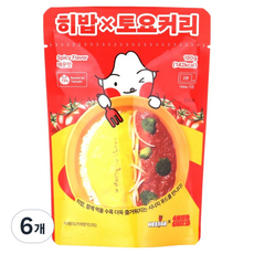 히밥바비 토요커리 매운맛, 180g, 6개