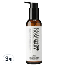 더허브스토리 로즈마리 헤어에센스, 3개, 150ml