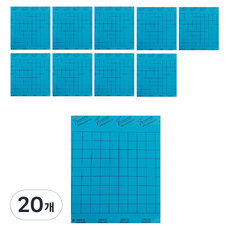 보키니 청색 판형 트랩 20cm x 25cm, 1개입, 20개
