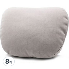 소울랜드 프리미엄 차량용 목쿠션, 아이보리, 8개