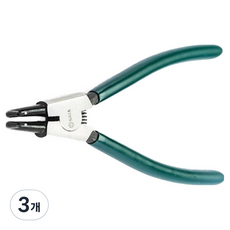 사타 스냅 링 플라이어 벌림 90도 163mm 72022, 3개