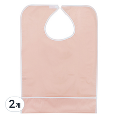 HUEXPERT 成人防水圍兜 SA237, 粉色, 2個