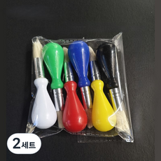 NAHOME 特大畫筆6件組 混合顏色, 2套, 10 x 2.6 cm