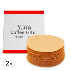 프랜드커피 더치용 모카포트용 라운드 필터 60mm, 200개입, 2개 200개입, 2개