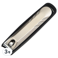 DeepTalk 便攜式不鏽鋼高級指甲剪 DT0765, 3個, 銀色