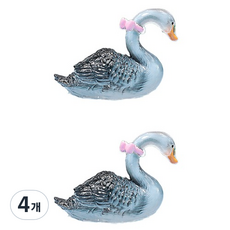 라벤티아 백조 미니 피규어 타입3, 4개