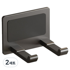 免鑽孔吹風機架 + 黏著貼片 2入組