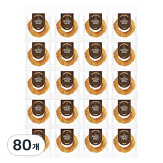 브리더랩 강아지 엔젤링 건조간식, 혼합맛(칠면조/소힘줄), 15g, 80개