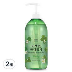 鎮靜魚腥草沐浴乳, 1L, 2瓶