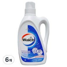 Walch 威露士 超強效洗衣精 經典清新水漾香氛 正品, 6個, 2L