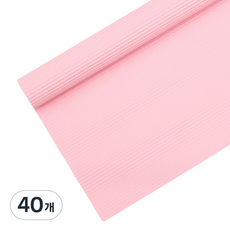 Daysoy 彩色瓦楞紙, 40個, 粉紅色