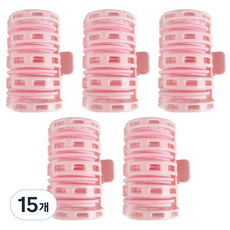 DeepTalk 自助造型瀏海豐盈髮捲夾 DT0988, 15個, 粉紅色