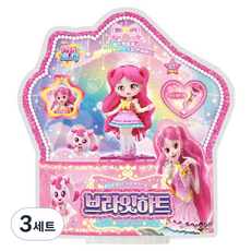 캐치티니핑 슈팅스타 브라잇하트 피규어, 3세트