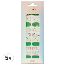 메이브라운 말랑이 젤네일스티커, ST02, 5개
