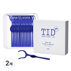 TID Tell U Y型牙線, 2個, 15入, 8.5cm